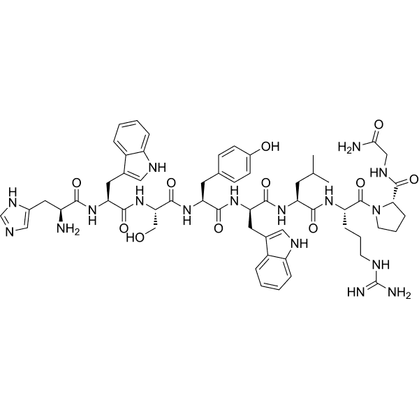 (D-Trp6)-LHRH (2-10) Structure