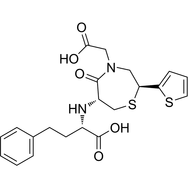 Temocaprilat Structure