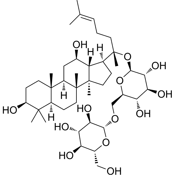 Gypenoside LXXV Structure