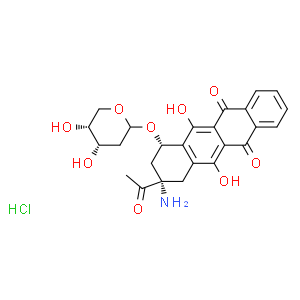 Amrubicin HCl  Structure