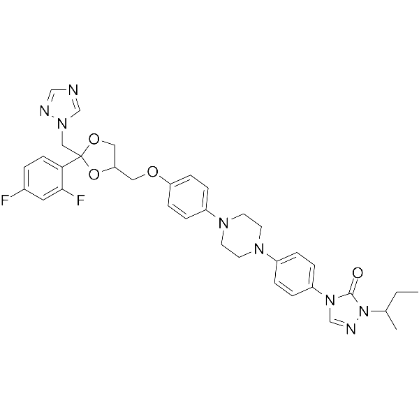Saperconazole Structure