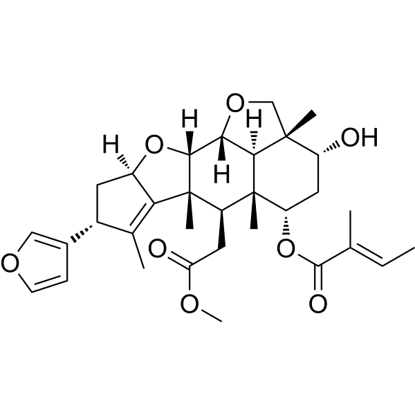 Deacetylsalannin Structure