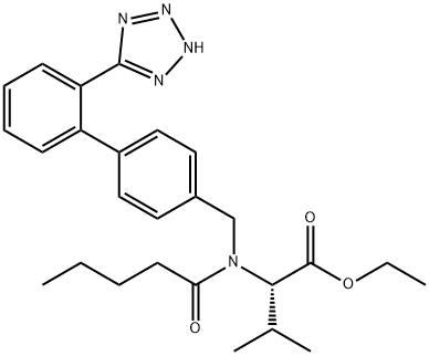 Valsartan Ethyl Ester Structure