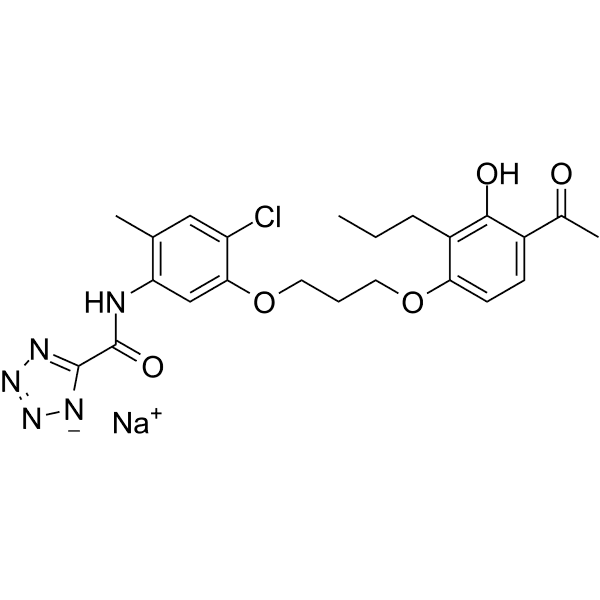 CGP-35949 sodium Structure