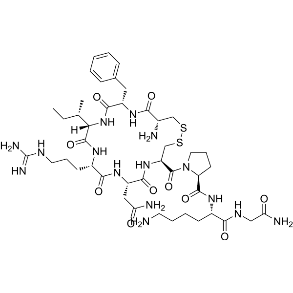 Lys-Conopressin-G Structure