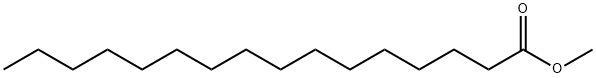 Methyl hexadecanoate Structure