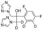 Fluconazole-d4 Structure
