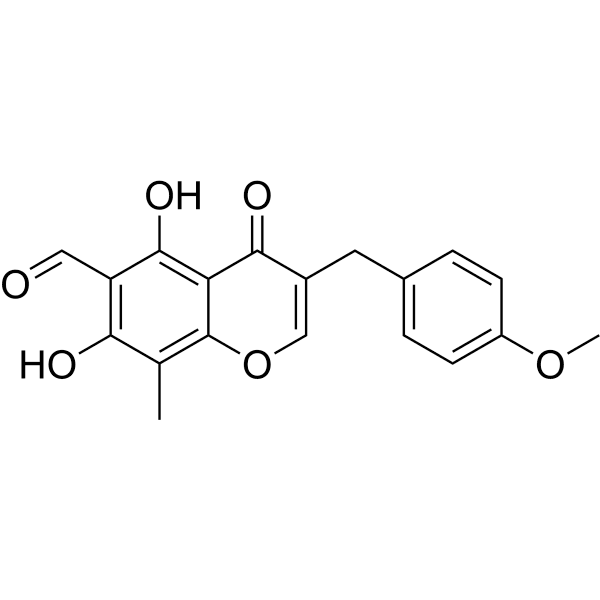 6-Aldehydoisoophiopogonone B Structure