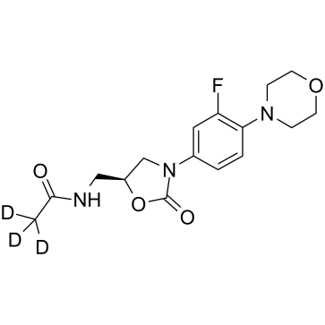 Linezolid-d3 Structure