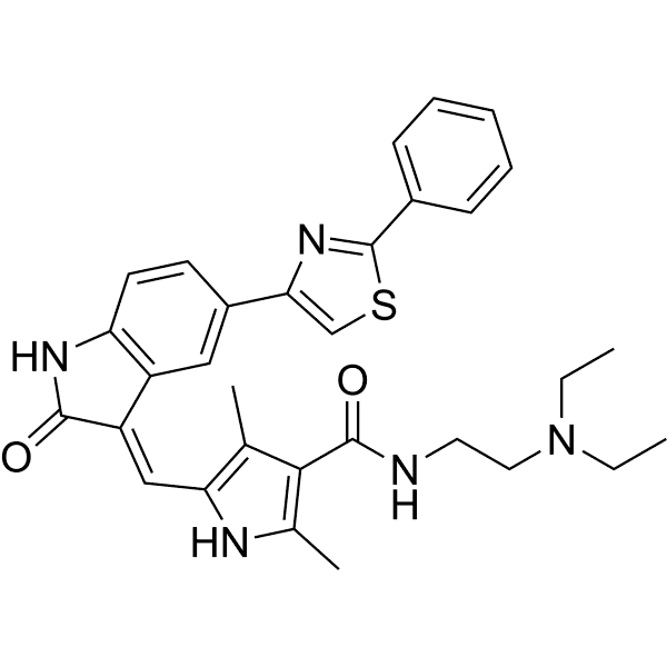 Amcasertib Structure