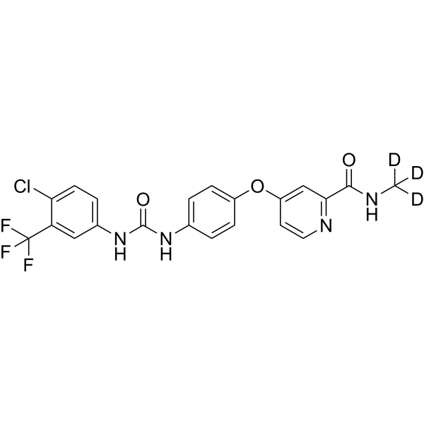 Sorafenib-d3 Structure
