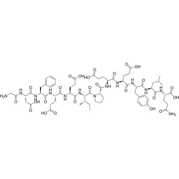 Hirudin (54-65) Structure