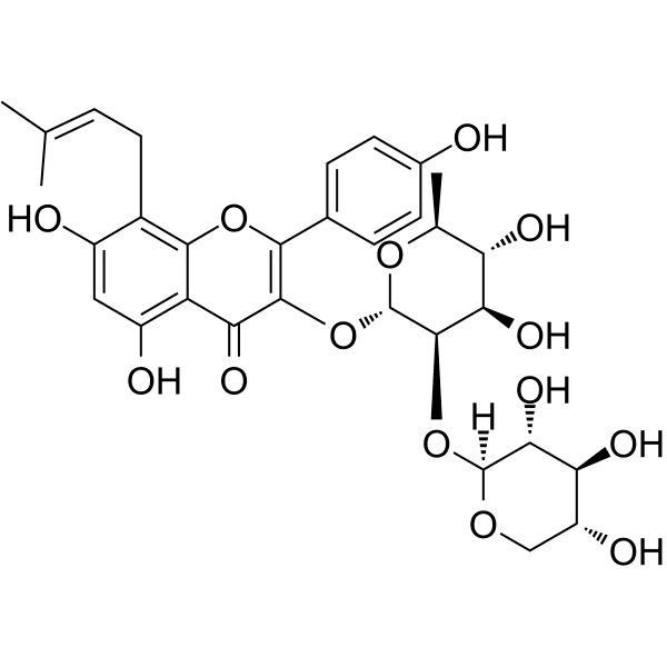 Ikarisoside F Structure