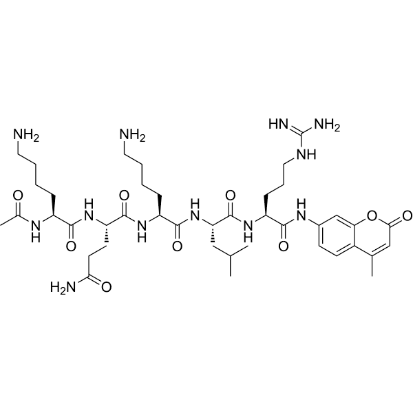 Ac-KQKLR-AMC Structure