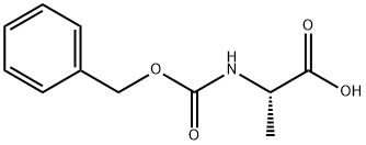 N-[(Benzyloxy)carbonyl]-L-alanine Structure
