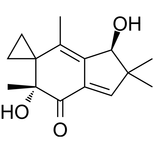 Illudin M  Structure