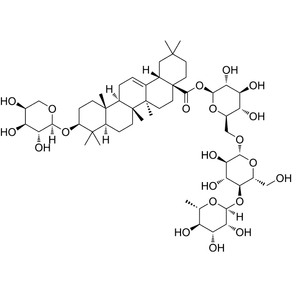 Ciwujianoside C3 Structure