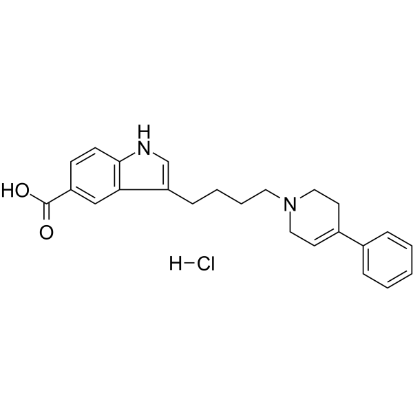 Carmoxirole hydrochloride Structure