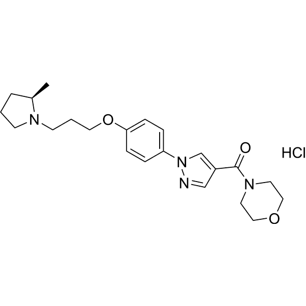 Enerisant hydrochloride Structure