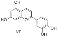 luteolinidin chloride Structure