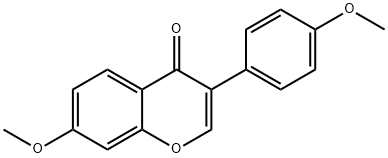 7,4'-Dimethoxyisoflavone Structure