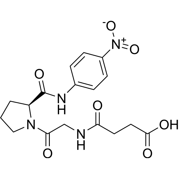 Suc-Gly-Pro-pNA Structure