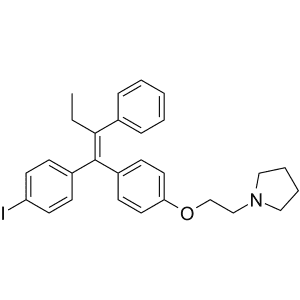 Idoxifene Structure
