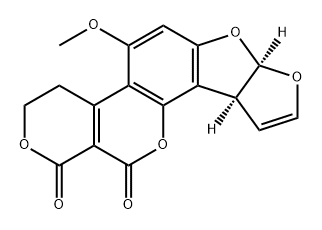 Aflatoxin G1 Structure