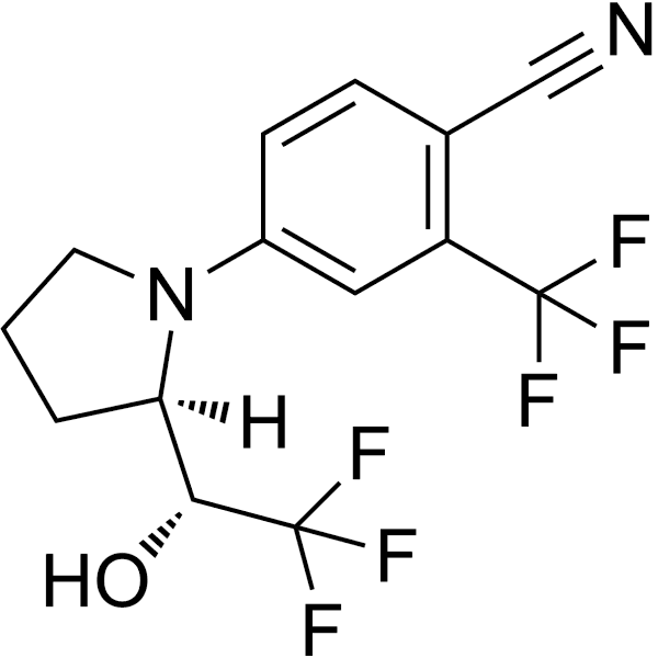 Ligandrol Structure
