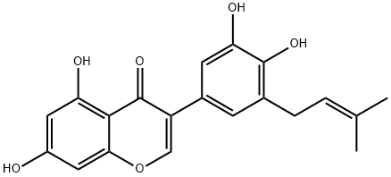 Glycyrrhisoflavone Structure