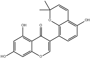 Sophoraisoflavone A Structure