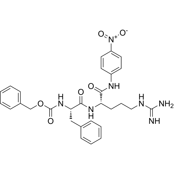 Z-Phe-Arg-pNA Structure