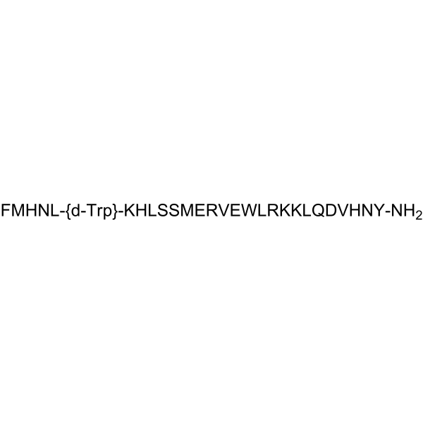 (D-Trp12, Tyr34)-pTH (7-34) amide (bovine) Structure