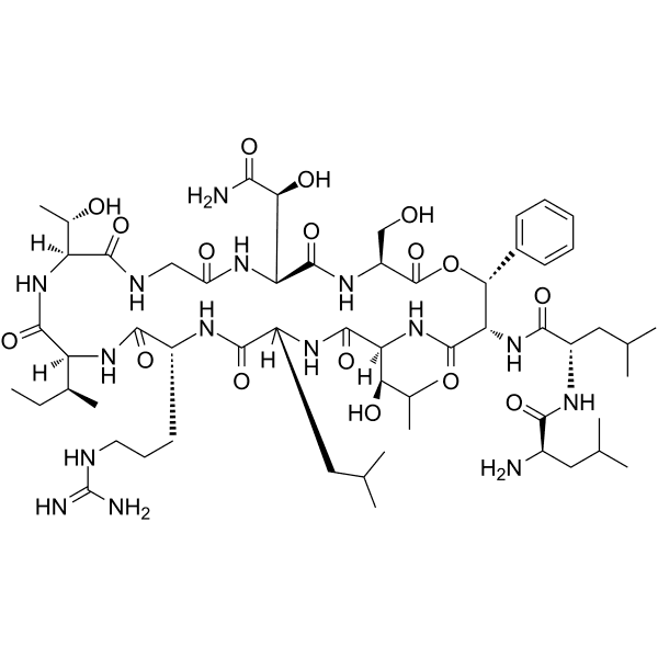 Lysobactin Structure