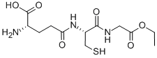 Glutathione monoethyl ester Structure