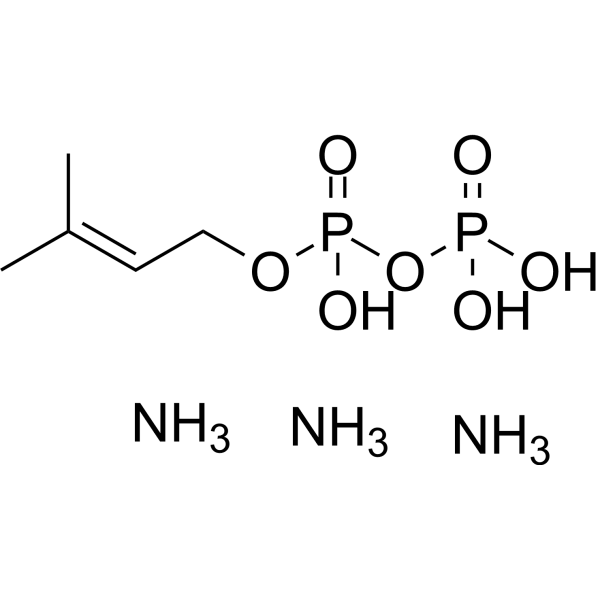 DMAPP triammonium Structure