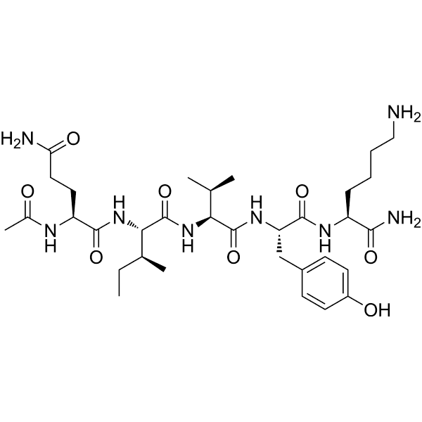 Acetyl-PHF5 amide Structure