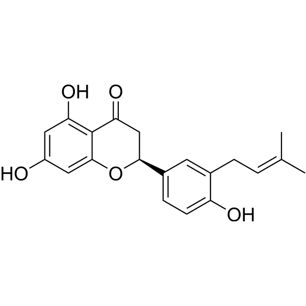 Licoflavanone Structure