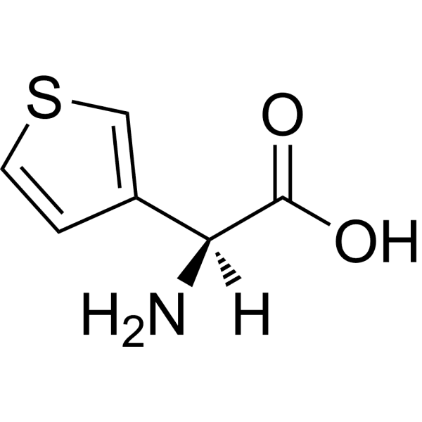 (S)-3-Thienylglycine Structure