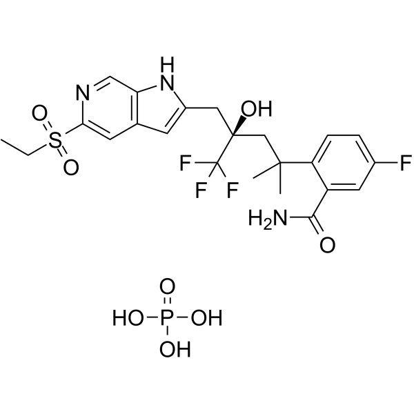 BI 653048 phosphate Structure