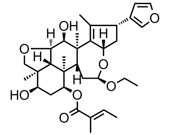 12-Ethoxynimbolinin-C Structure