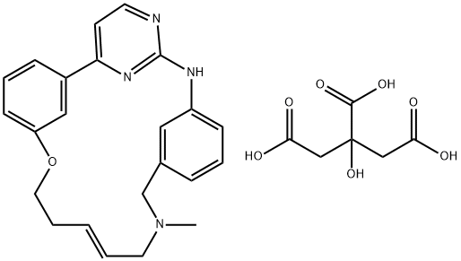 (E/Z)-Zotiraciclib citrate Structure
