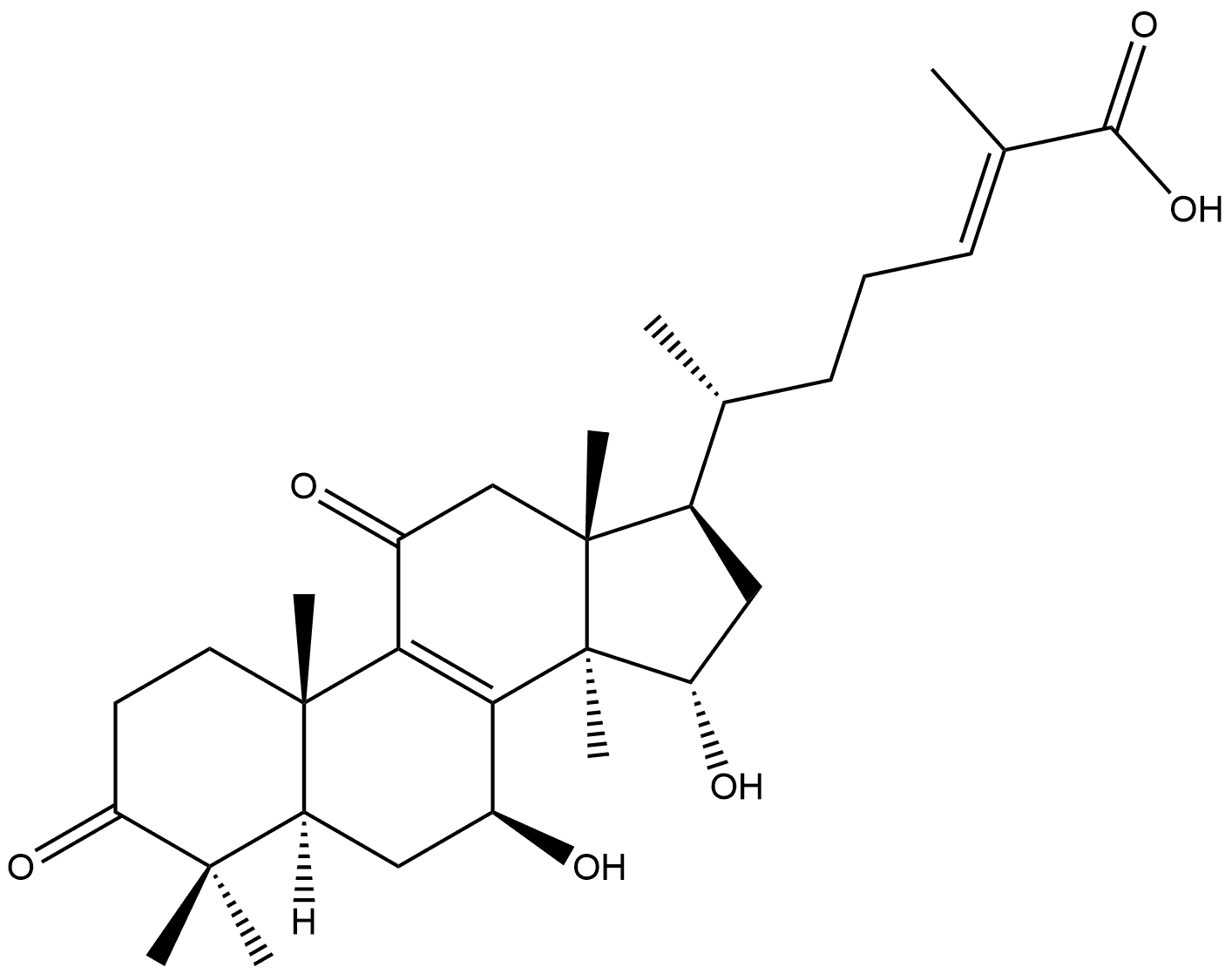 Ganoderic acid GS-2 Structure