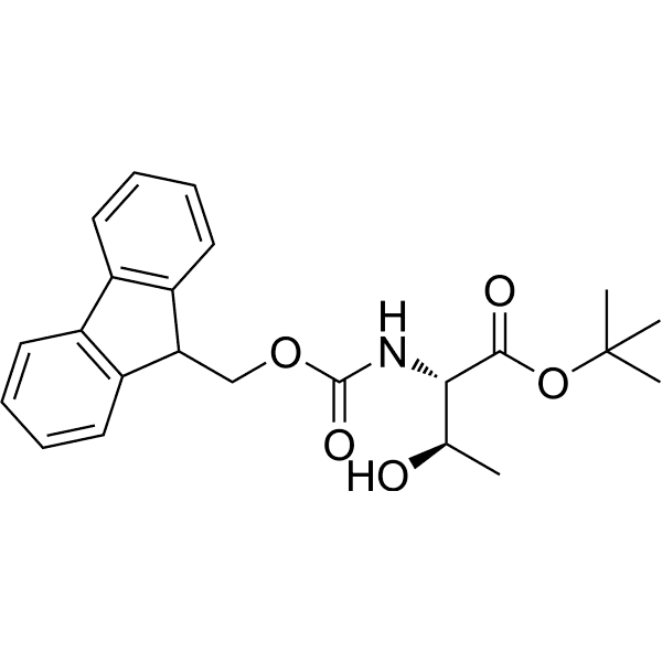 Fmoc-Thr-OBu-t Structure