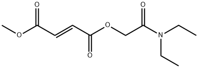 Tepilamide fumarate Structure