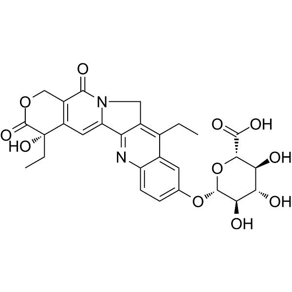 SN-38 glucuronide Structure