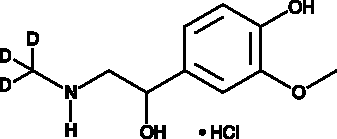 DL-Metanephrine-d3 Hydrochloride Structure
