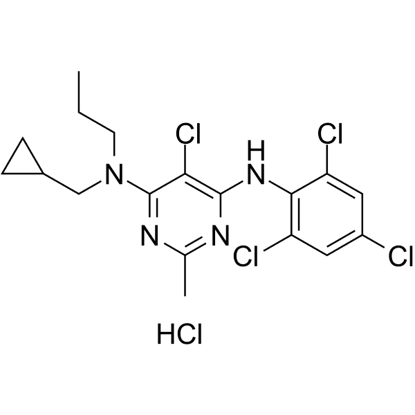 NBI-27914 hydrochloride  Structure
