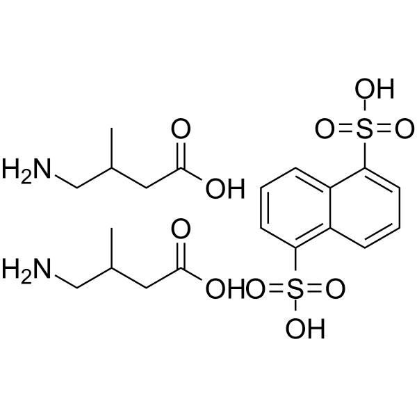 3-Methyl-GABA Structure