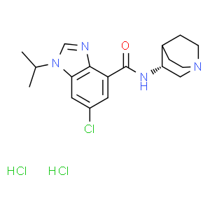 RS 16566 dihydrochloride  Structure